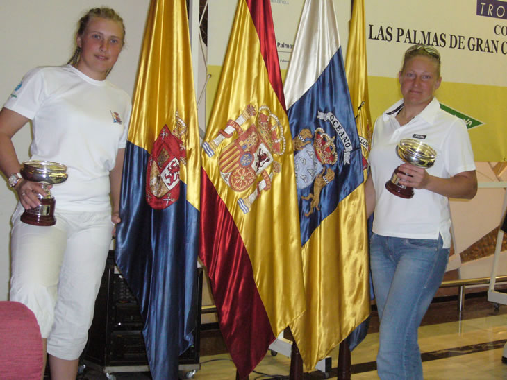 Katherina i Nastia 3rd Prize Champions Gran Canaria Spain