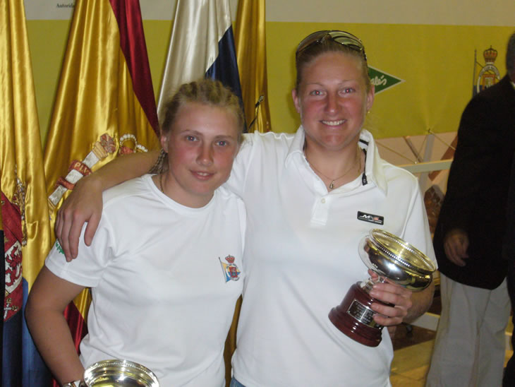 Katherina i Nastia 3rd Prize Champions Gran Canaria Spain