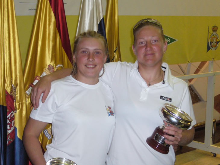 Katherina i Nastia 3rd Prize Champions Gran Canaria Spain